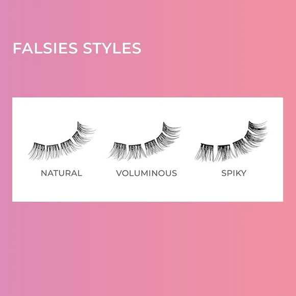 KISS imPRESS Press-On Falsies Eyelash Clusters - Natural - 20 Clusters - Picture 7 of 12
